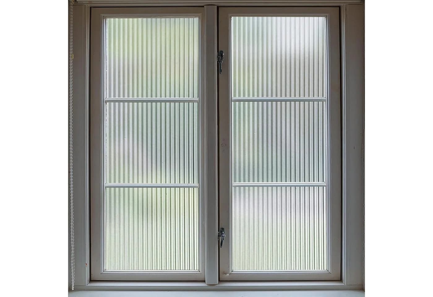 Agger Milchglas-Fensterfolie Statisch Haftend Sichtschutz UV-Schutz - Bild 3