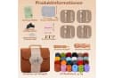 Zaewry Nadelfilzset 24 Farben mit Werkzeug & Tasche für DIY Bild 1