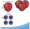 Flintry Wurf- und Fangspiel Set mit Klettbällen & 4 Handtellern Bild 1