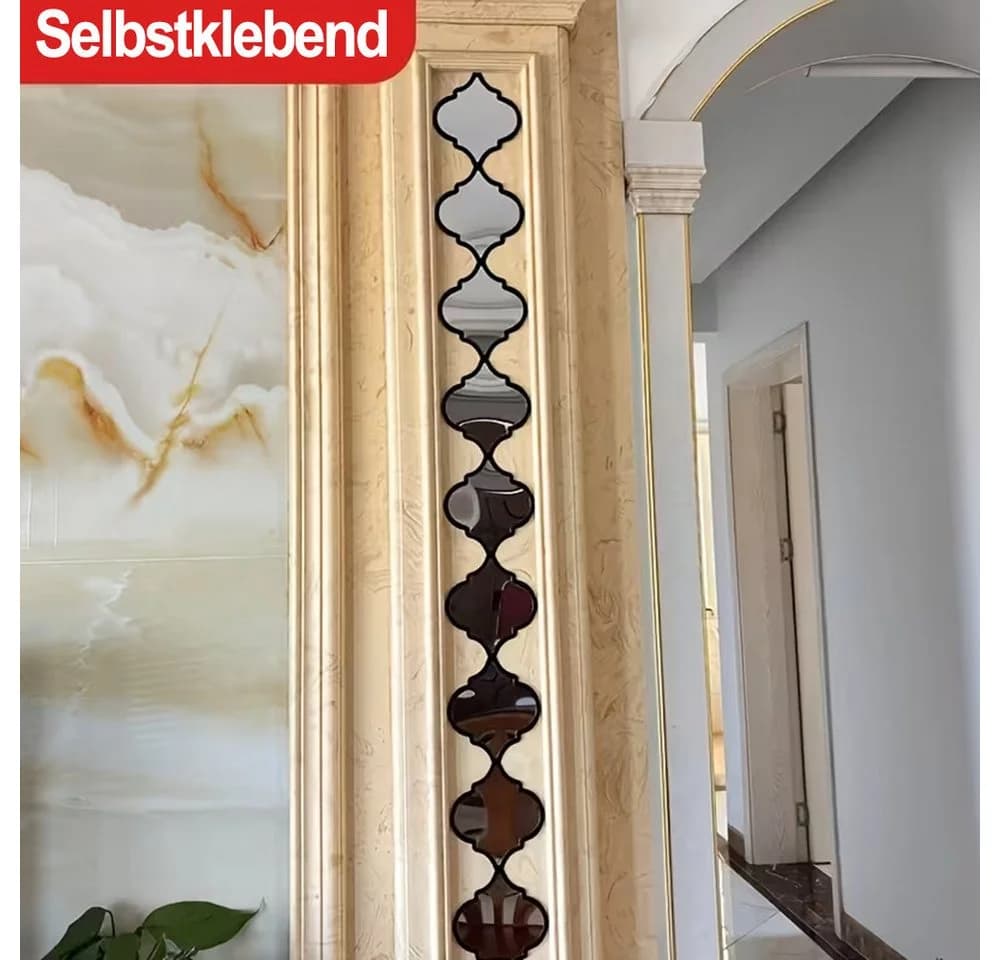 Agger 3D-Wandtattoo Spiegelaufkleber Acryl 10er Set Selbstklebend - Bild 5
