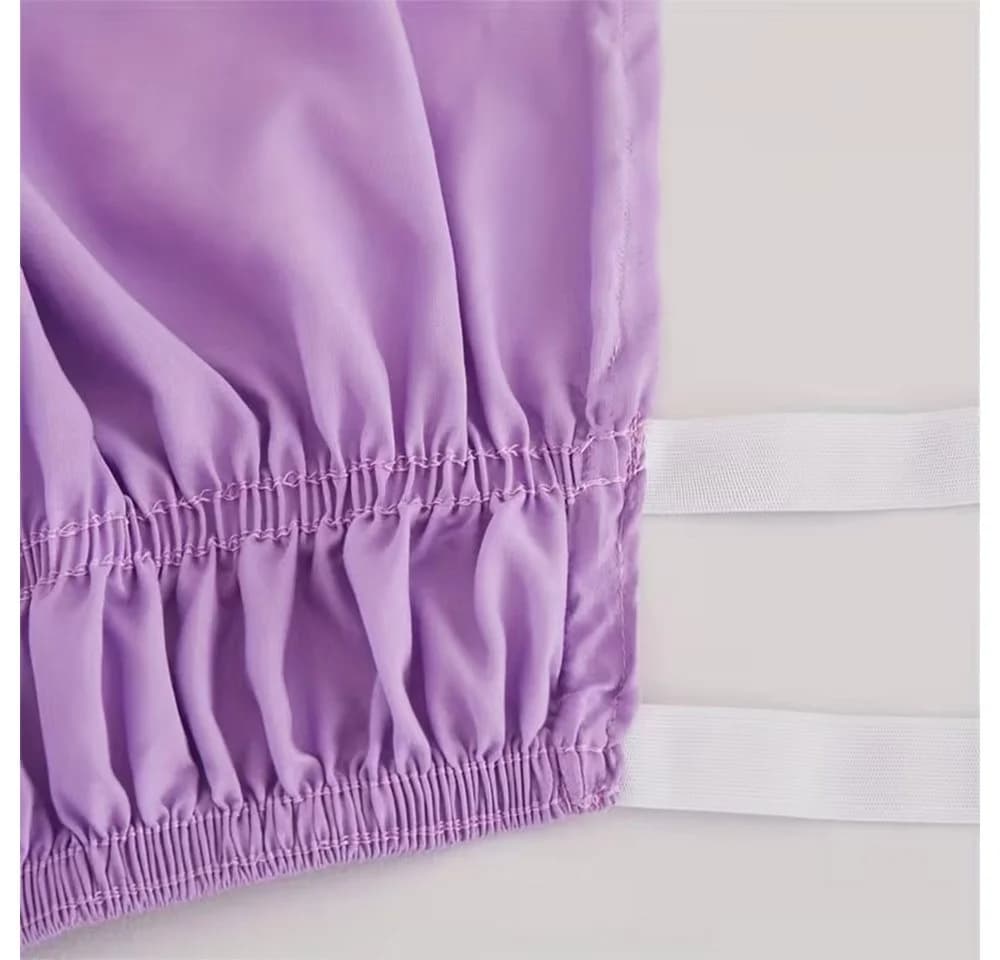 Agger Bettrock Schwarz Elastisch mit Pompons - Bild 3