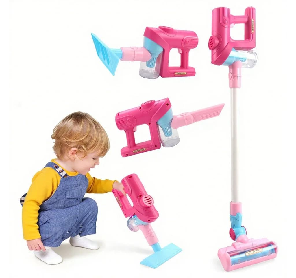 nsihing Kinder-Staubsauger Spielzeug mit Licht, Sound & Saugfunktion - Bild 2