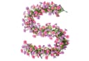 Agger Kunstblumenstrauß 2 Stück Rosa-Lila Hängepflanze Petunien Bild 2