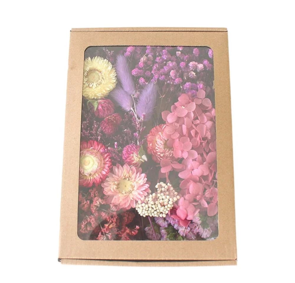 Agger Trockenblumen Klein mit Papierbox für Deko & Basteln - Bild 2