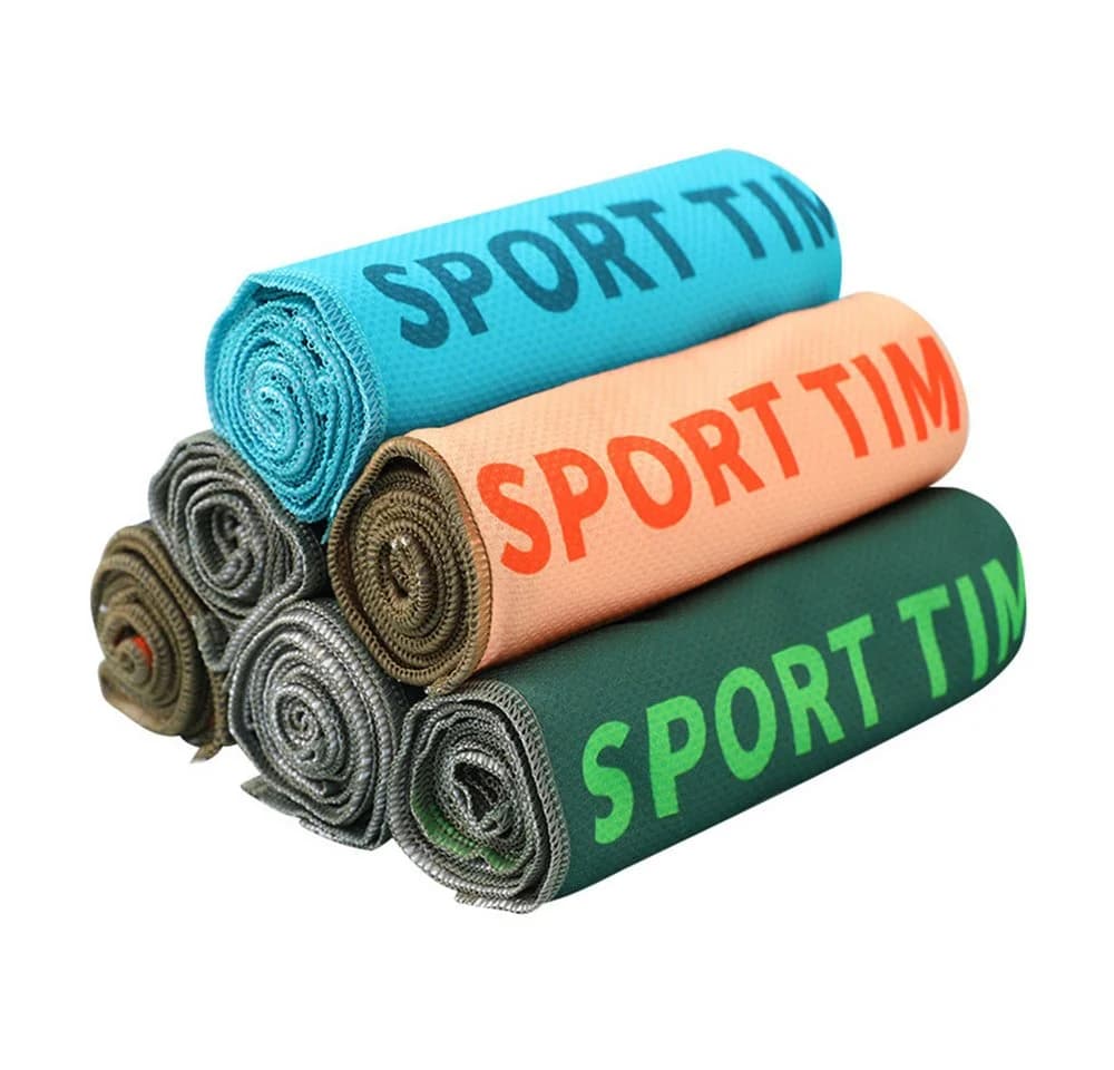 Zaewry Sporthandtuch Kühlend Mikrofaser Dunkelgrau - Bild 4
