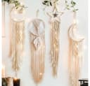 Zaewry Makramee Wandbehang Boho Wanddeko Natur Bild 5