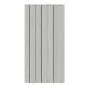 Agger Wandpaneel 10-tlg. Selbstklebend Grau Holzoptik Bild 2