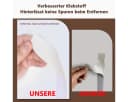 Agger Pinnwand 12-tlg. Filz Selbstklebend Halbkreis Beige Bild 5