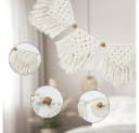 Agger Makramee Wandbehang Boho Wanddeko Handgewebt Bild 5