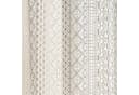 Agger Boho-Spitzengardine Beige Gehäkelter Makramee-Vorhang mit Quasten Bild 5