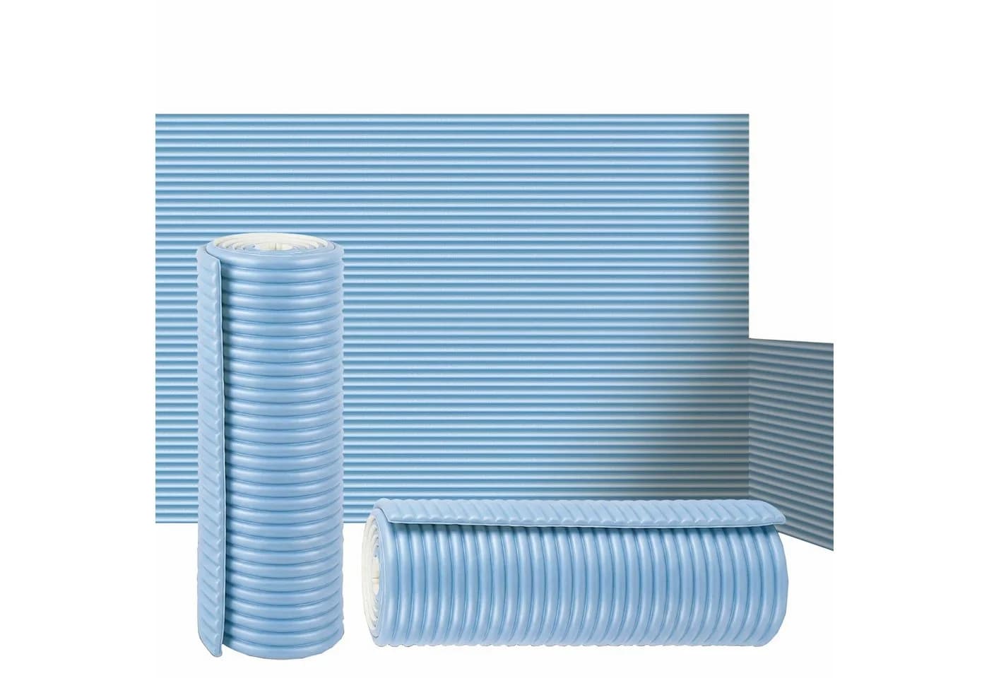 Agger 3D Wandpaneel Kollisionsschutz-Wandpolsterung Blau - Bild 2