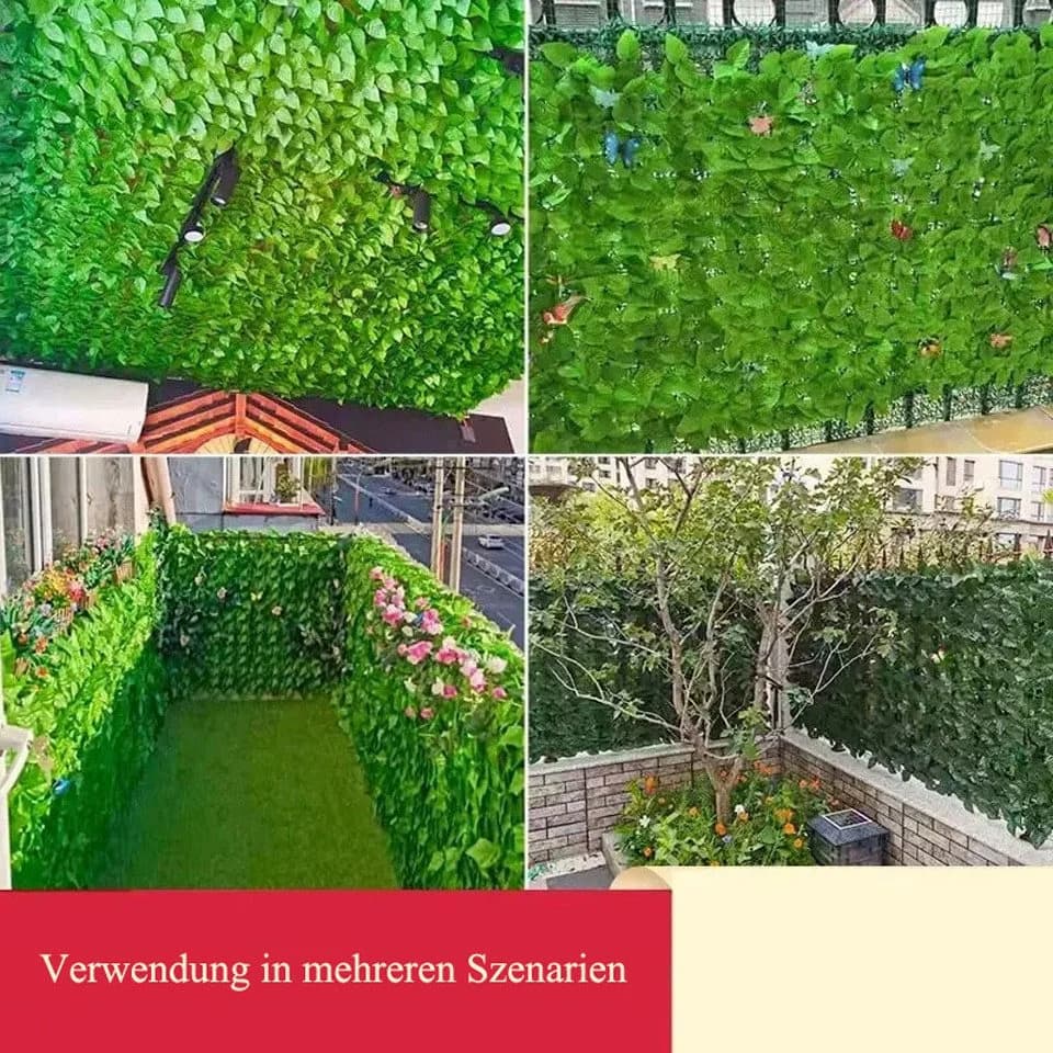 Agger Künstlicher Efeusichtschutz Grün UV-beständig - Bild 3