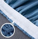 Agger Stuhlhusse 2er-Pack Grau Rund 30-40cm Polyester Bild 5