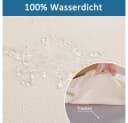 Agger Wasserdichte Stuhlhusse Beige Abnehmbar & Waschbar Bild 3