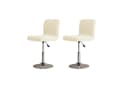 Agger Barhocker-Schonbezug 2er Set Stretch Samt Beige Bild 2
