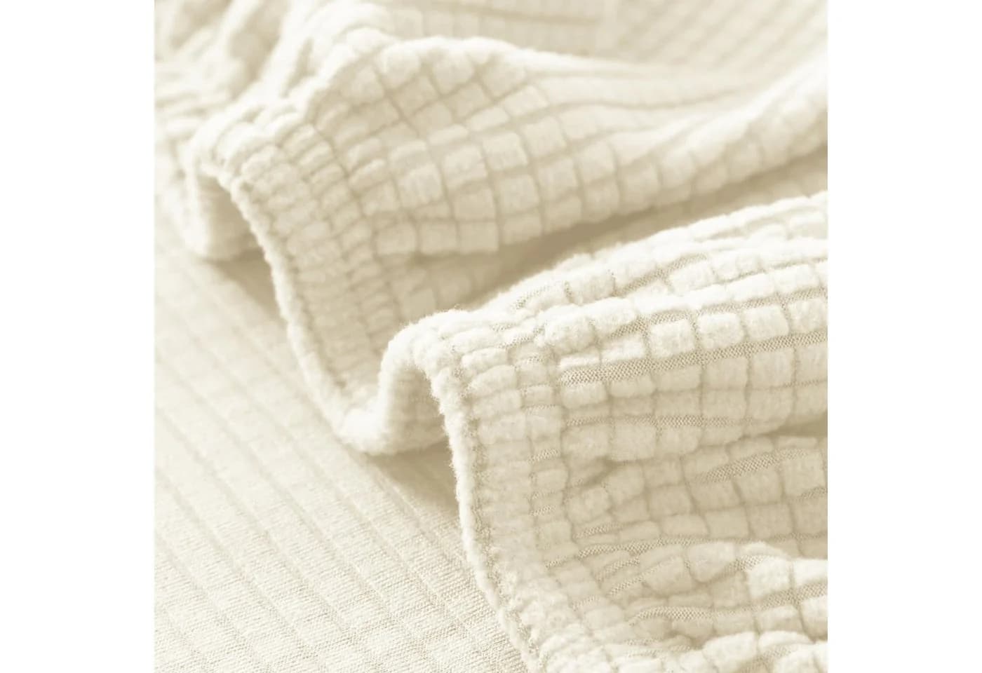 Agger Barhocker-Schonbezug 2er Set Stretch Samt Beige - Bild 4