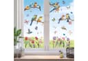 Agger Frühlings-Vogel-Fenstersticker Set 78-tlg. PVC Transparent Bild 3