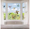 Agger Frühlings-Vogel-Fenstersticker Set 78-tlg. Bunt Transparent Bild 4