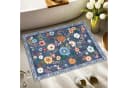 Agger Fußmatte Blumenmuster Boho-Stil Polyester Bild 4