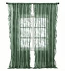 Agger Rüschenvorhang Retro-Stil Polyester-Spitze Halbtransparent Bild 2