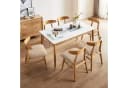 Agger Wasserdichte Stuhlhusse Beige Stretch-Sitzbezug Bild 1