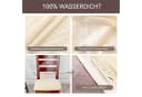 Agger Stuhlhusse Wasserdicht Beige Stretch-Sitzbezug Bild 3