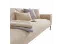 Diwzbyn Sofaschoner Überzug Beige Chenille Rutschfest Bild 2