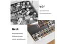 Diwzbyn Gewürzregal 6er Pack Erweiterbar Silber Metall Bild 3