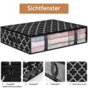 Diwzbyn Unterbettkommode 2er Set 40L Grau Faltbar Bild 3