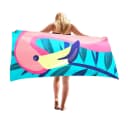 Diwzbyn Mikrofaser Strandtuch 70x140 cm Sandfrei Schnelltrocknend Bild 2