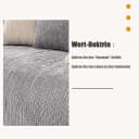 Diwzbyn Sofaschoner Chenille Grau Rutschfest Bild 5