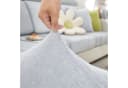 Zaewry Sofabezug Stretch Grau Chenille Sofaüberwurf Bild 4