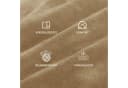 Diwzbyn Sofahusse Velvet 1/2/3/4-Sitzer Stretch rutschfest beige Bild 5