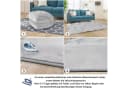Diwzbyn Spielmatte Baby Grau 80x200cm Krabbelmatte Bild 5