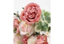 Agger Kunstblumenstrauß 2x Bündel Rosa Seidenpfingstrosen & Rosen Bild 4