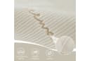 Zyronn Sofaschoner Couch Überzug Beige Kurzplüsch Bild 4
