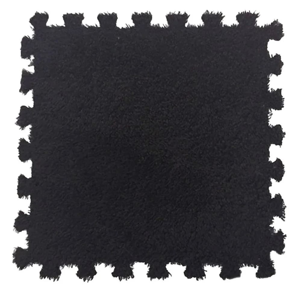 Agger Puzzlematte 12-teilig Schwarz EVA-Schaum 30x30cm - Bild 2