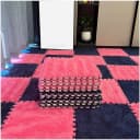 Agger Puzzlematte 12-teilig Schwarz EVA-Schaum 30x30cm Bild 4