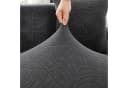 Zyronn Elastischer Sofabezug Grau Modern Bild 3