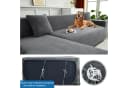Zyronn Elastischer Sofabezug Grau Modern Bild 5