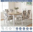 Agger Stuhlhusse Stretch 4/6er Set Modernes Muster Waschbar Bild 1