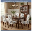 Agger Stuhlhusse Stretch 4/6er Set Modernes Muster Waschbar Bild 3