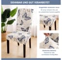 Agger Stuhlhusse Stretch 4/6er Set Modernes Muster Waschbar Bild 4