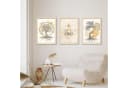 Zyronn Leinwandbild 3er Set Lebensbaum Yin Yang Wanddeko Bild 5
