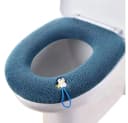 Zaewry Dusch-WC-Sitz 2 Stück Blauer Pinguin mit Griff Bild 2