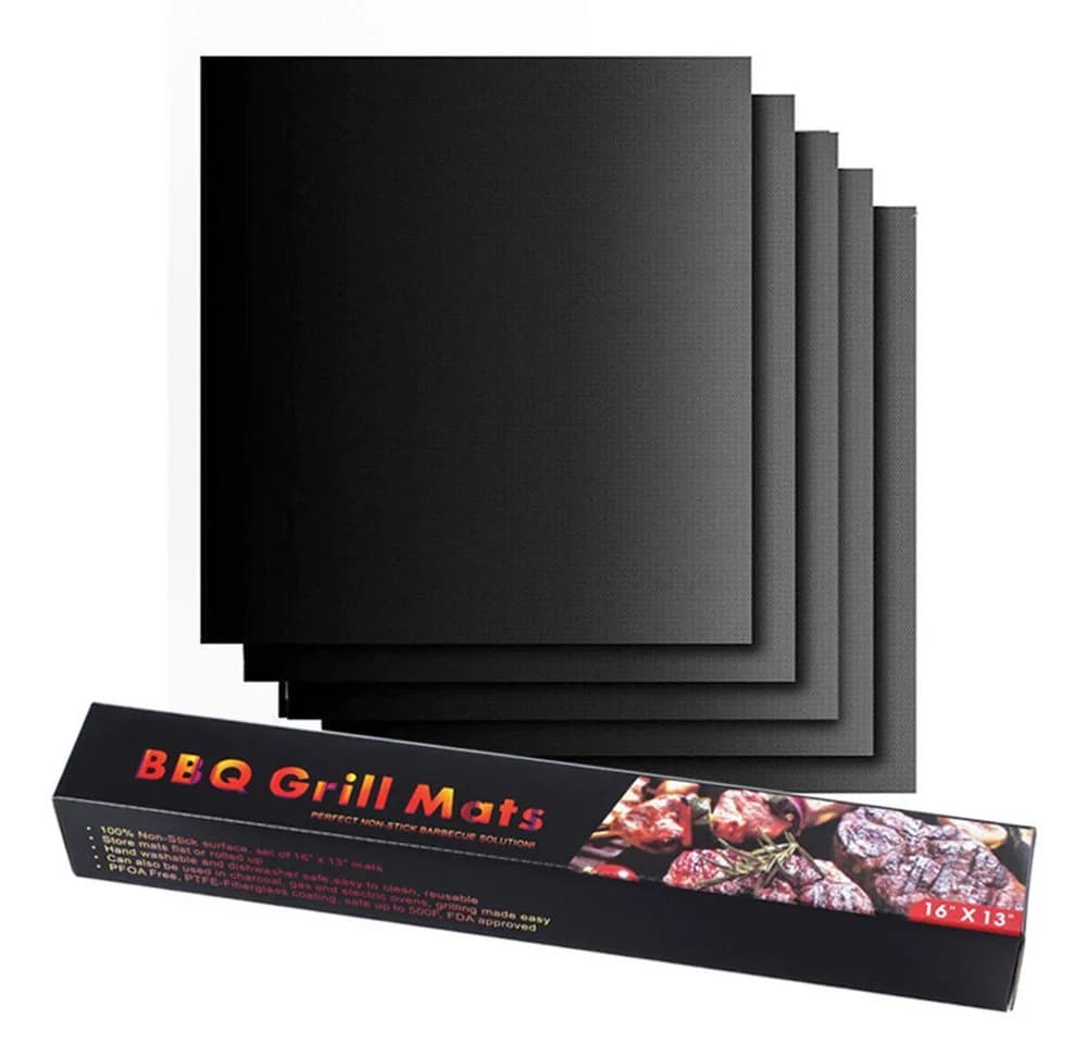 Zaewry Grillplatte BBQ Grillmatte 2er Pack Antihaft Backmatten - Bild 2
