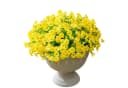 Zaewry Kunstblumenstrauß Gelb 2er-Pack Seidenblumen für Balkon Bild 2