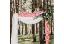Diwzbyn Künstliche Kirschblütengirlande Rosa 180cm Seidenblumen Deko Bild 4