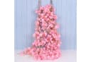 Diwzbyn Künstliche Kirschblütengirlande Rosa 180cm Seidenblumen Deko Bild 5