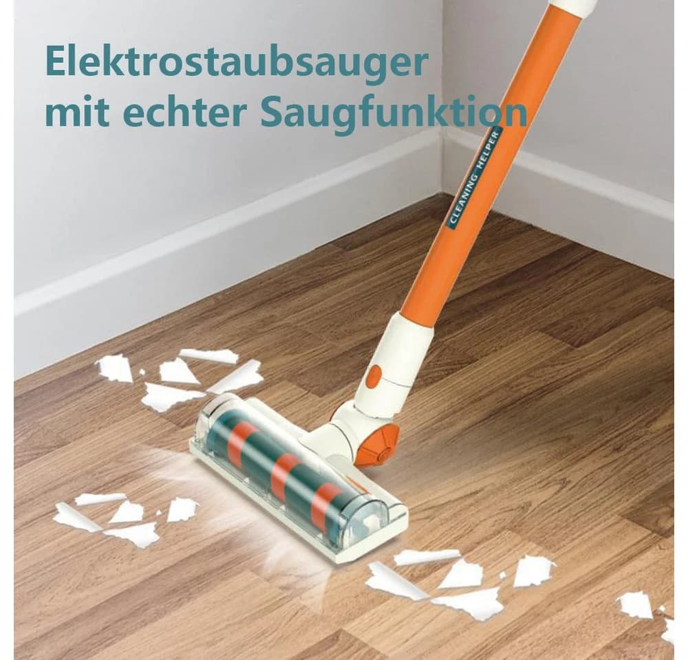 Lzbargon Kinder-Staubsauger 3-in-1 mit Saugfunktion, Licht & Sound - Bild 3